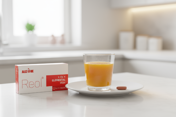 بهترین زمان مصرف قرص رئول همراه با ویتامین C